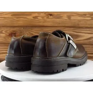Bed Stu Men\'s 11½ Leather Monk Strap Oxford Shoes Bed Stu | Shoes | Bedst Sz 43 Monk Oxfords Brown Leather Men  main image 3